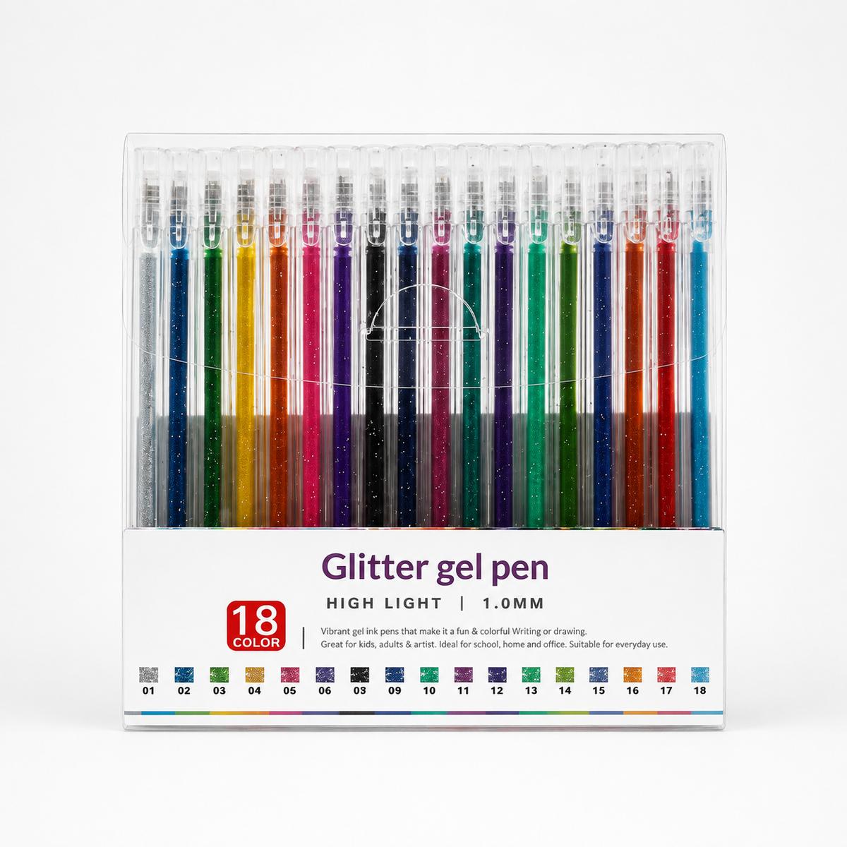 Glitter Gel Pen Set