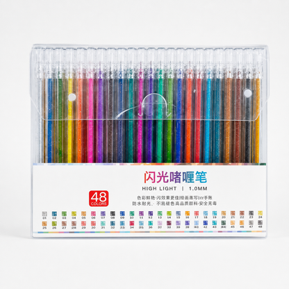 Glitter Gel Pen Set