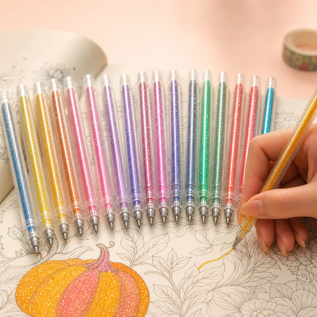 Glitter Gel Pen Set