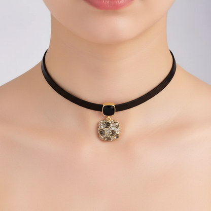 Gothic Style Glamour Choker Necklace