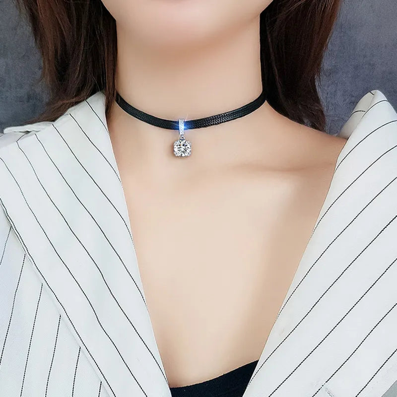 Gothic Style Glamour Choker Necklace