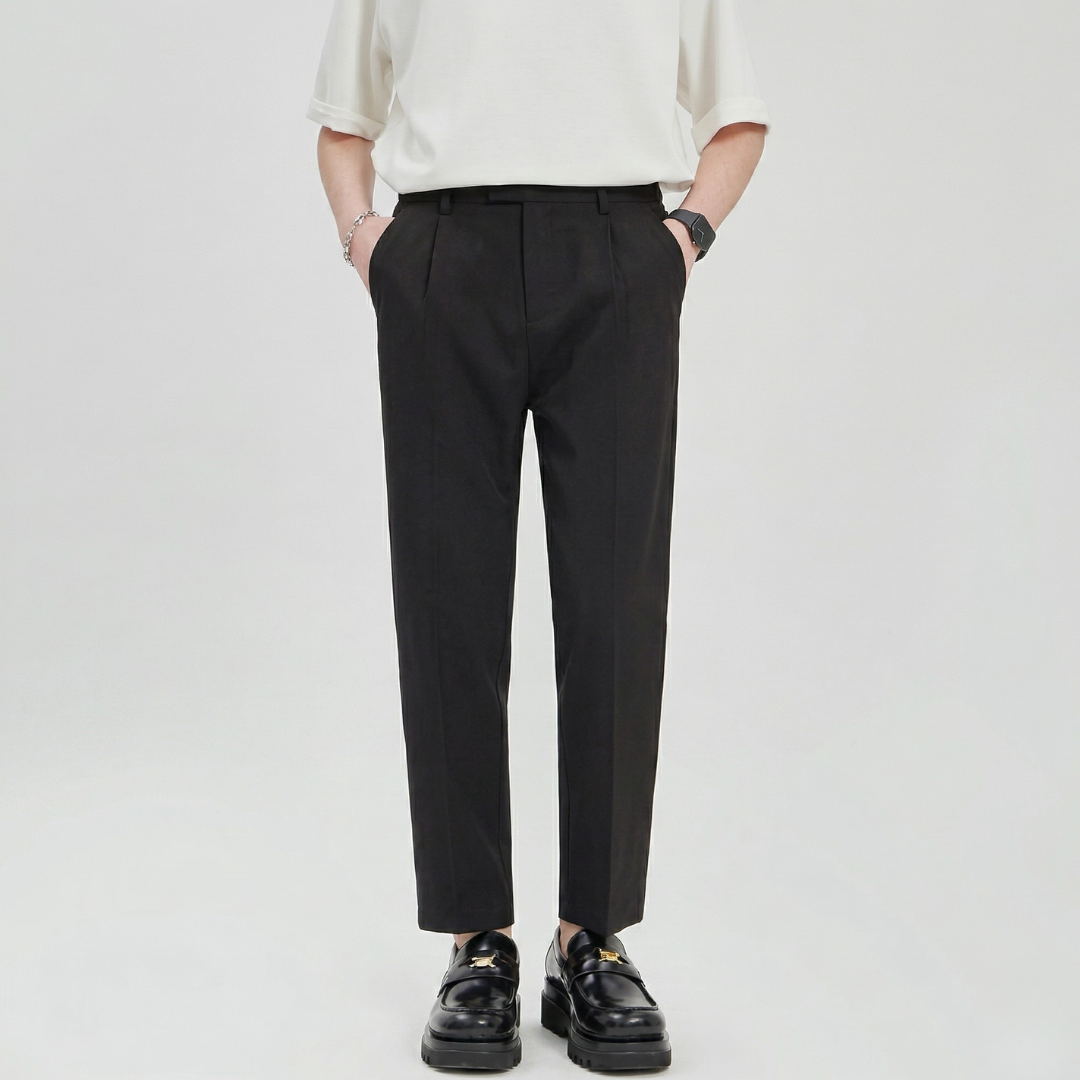 Graham | Men's Pleated Drawstring Pants