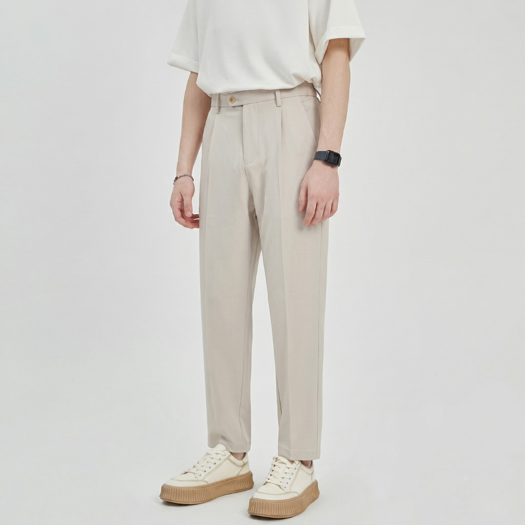 Graham | Men's Pleated Drawstring Pants