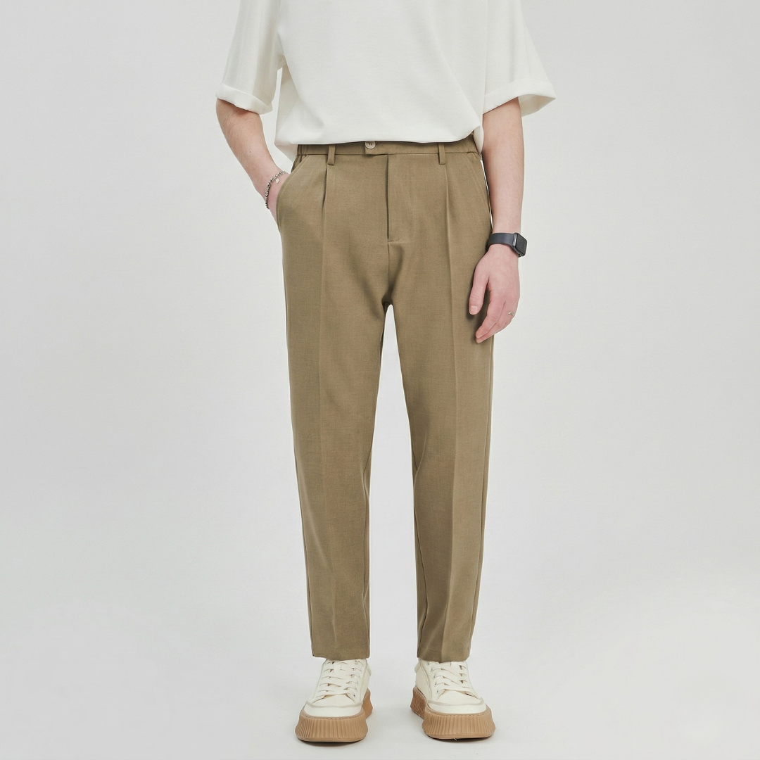 Graham | Men's Pleated Drawstring Pants