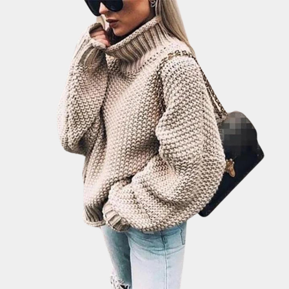 Hailey | Women's Oversized Turtleneck Sweater
