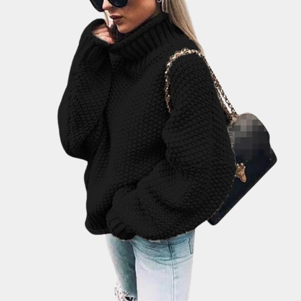 Hailey | Women's Oversized Turtleneck Sweater