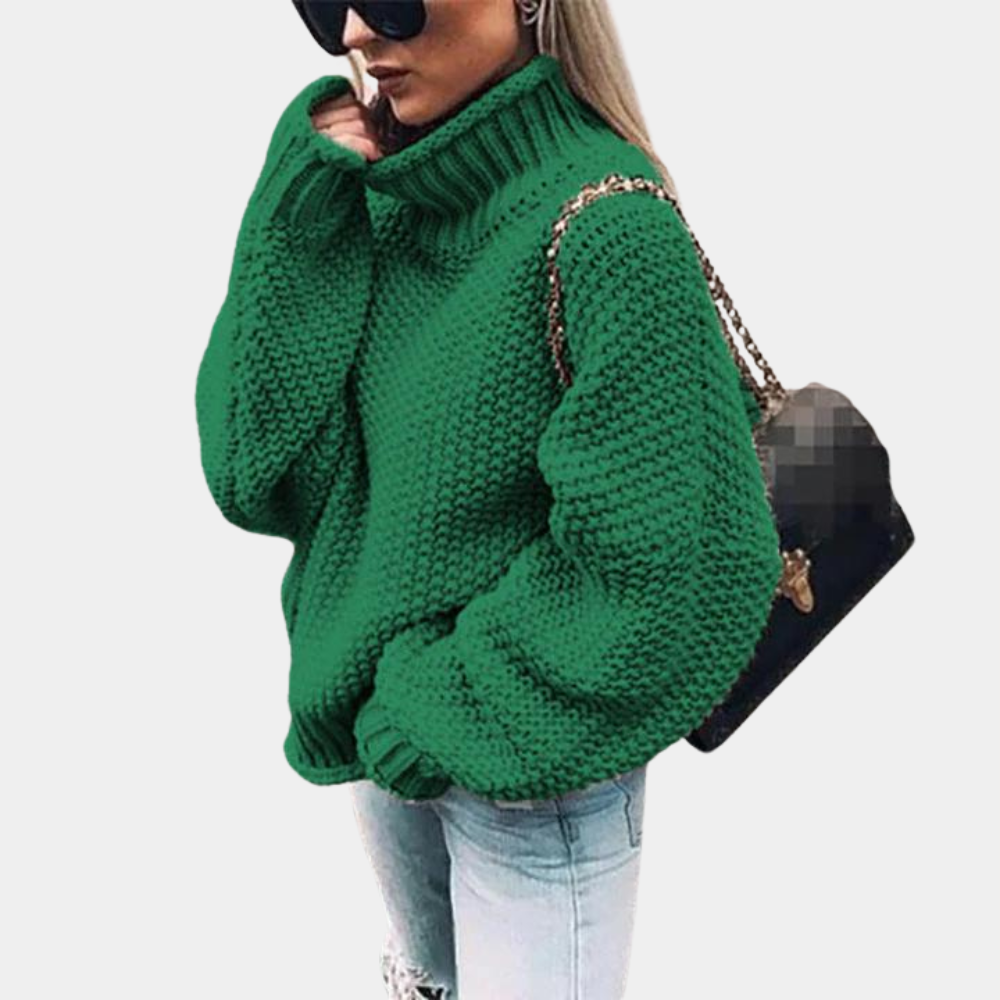 Hailey | Women's Oversized Turtleneck Sweater
