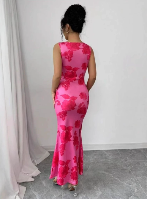 Hailey | Women's Sleeveless Bodycon Midi Dress