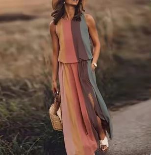 Hallie | Women's Sleeveless Maxi Dress