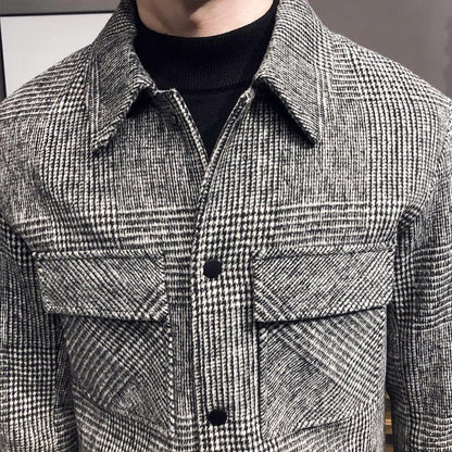 Harley | Men's Button-Down Plaid Jacket