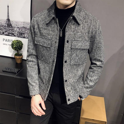 Harley | Men's Button-Down Plaid Jacket