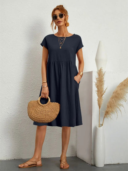 Harmony | Women's A-Line Midi Dress