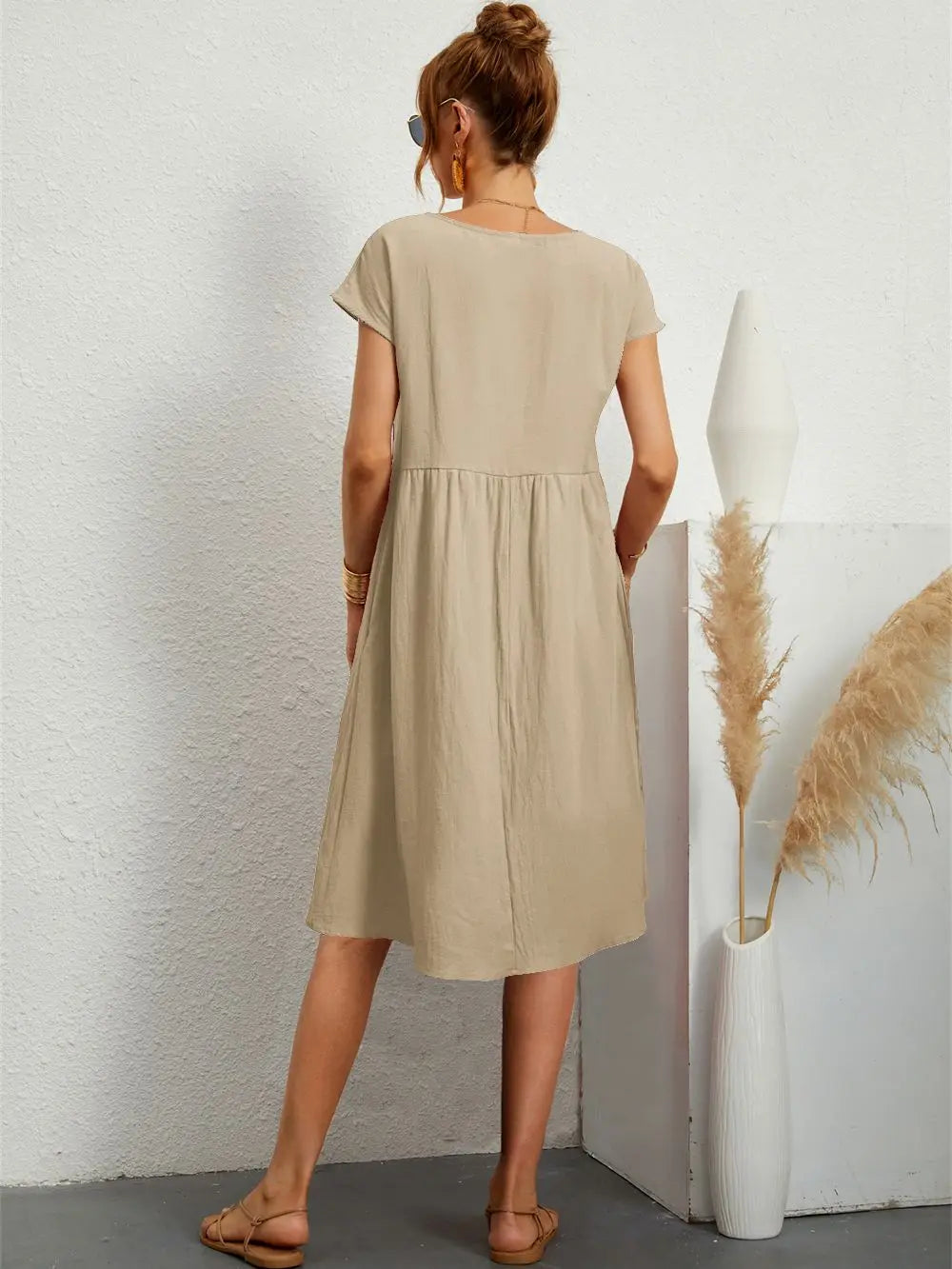 Harmony | Women's A-Line Midi Dress