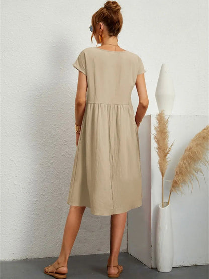 Harmony | Women's A-Line Midi Dress