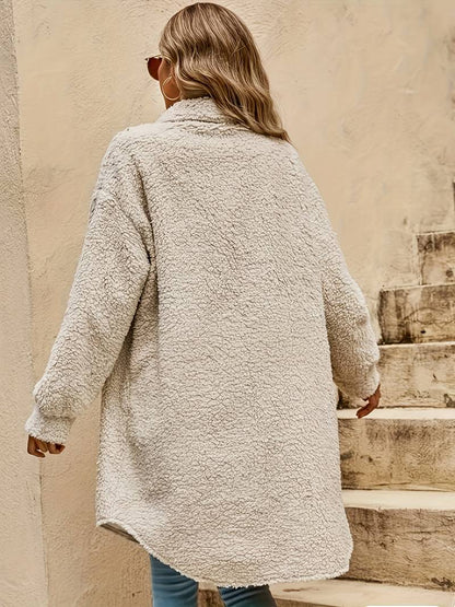 Hazel | Women's Oversized Sherpa Coat