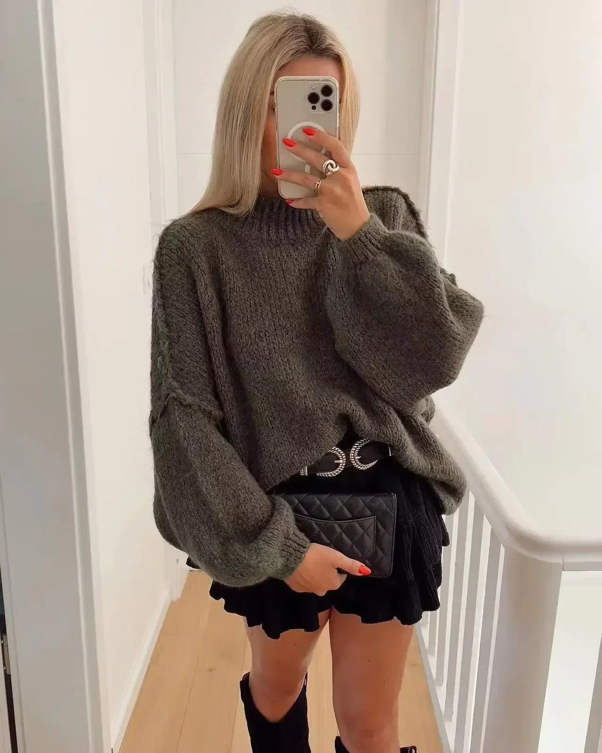 Helen | Women's Oversized Mini Dress