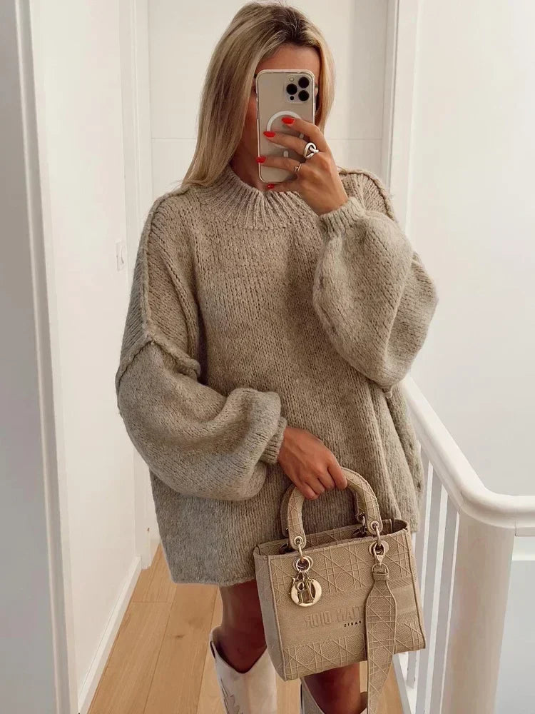 Helen | Women's Oversized Mini Dress