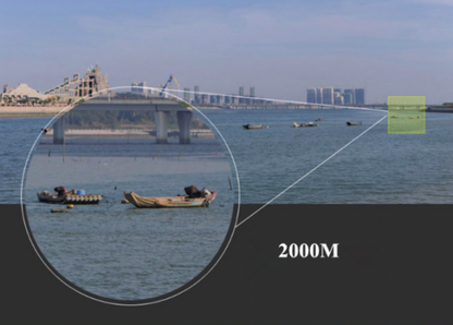 High-Power Waterproof Night-Vision Binoculars