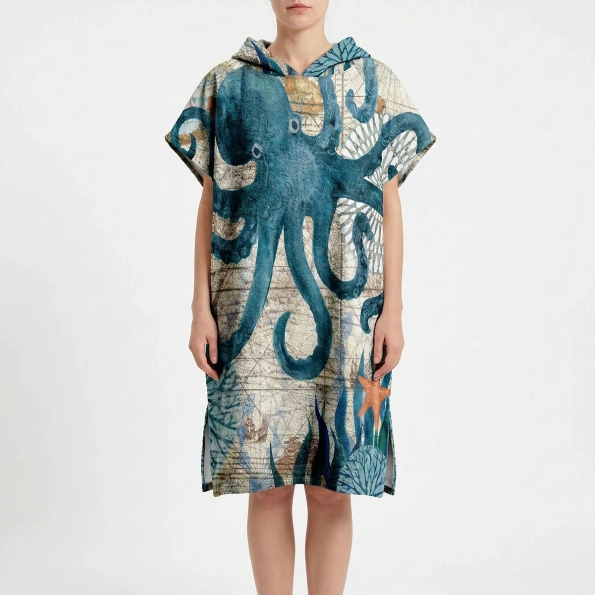 Hooded Beach Poncho