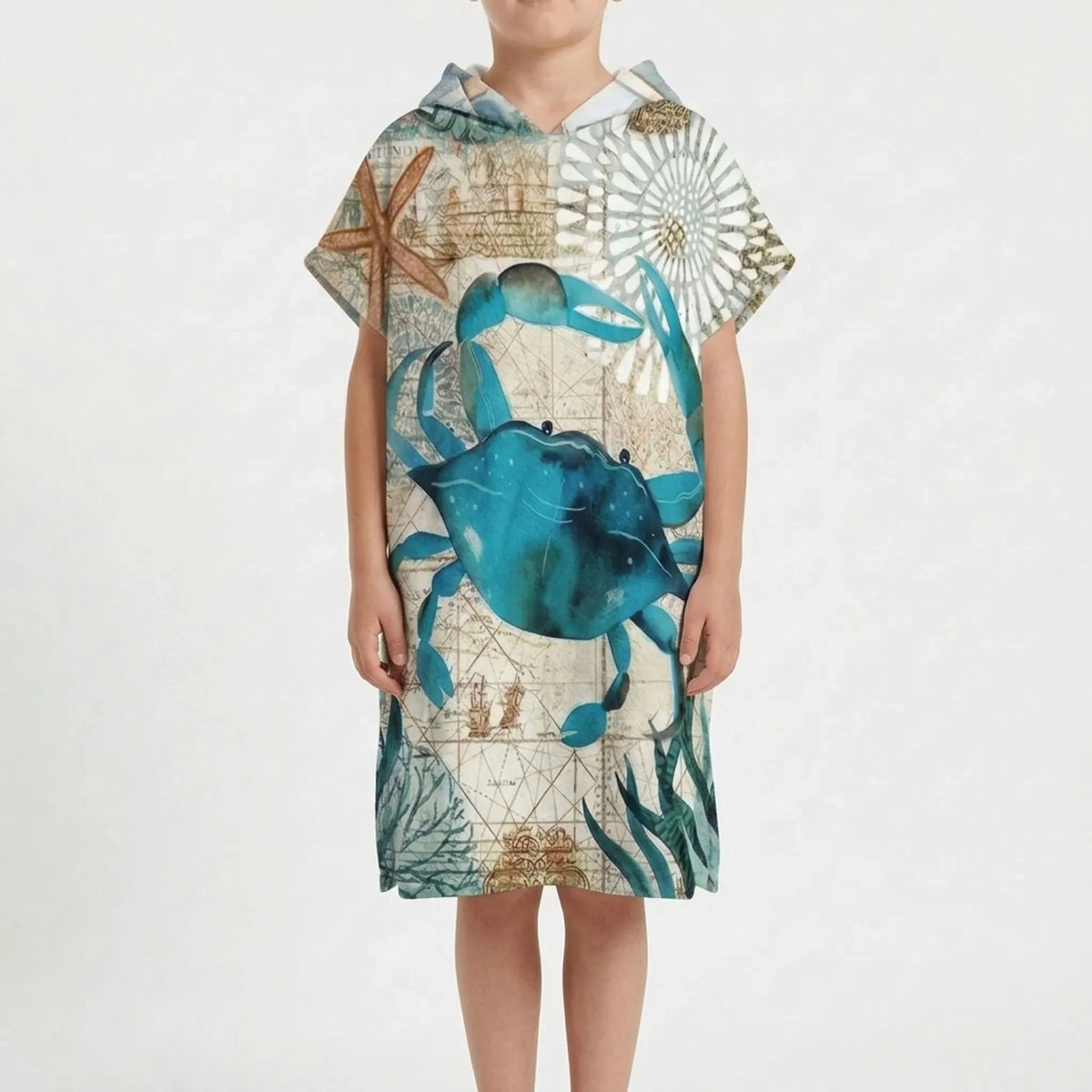 Hooded Beach Poncho