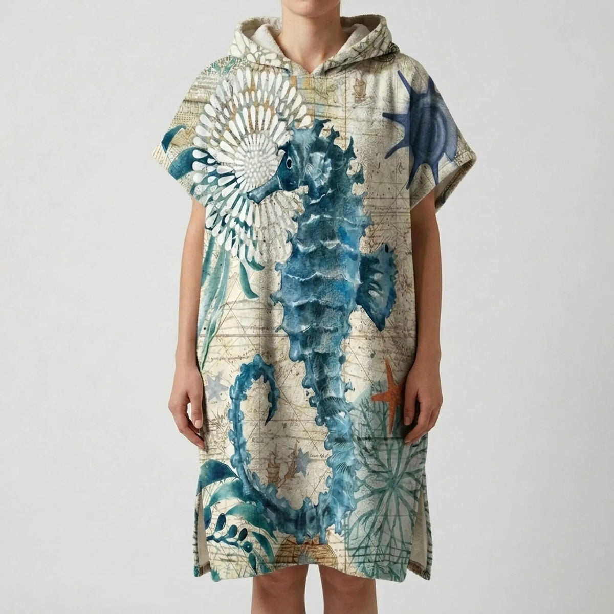 Hooded Beach Poncho