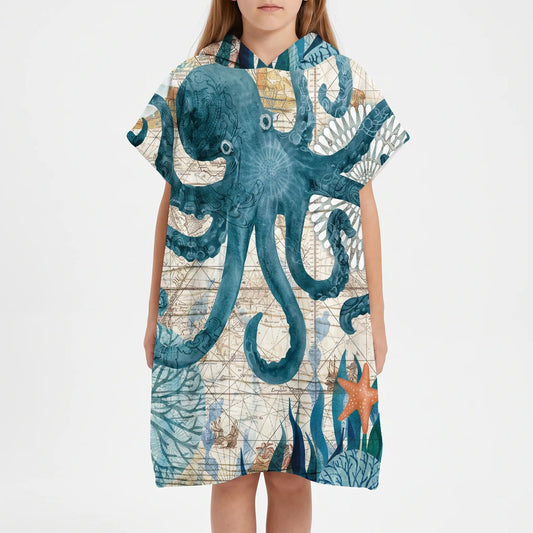 Hooded Beach Poncho