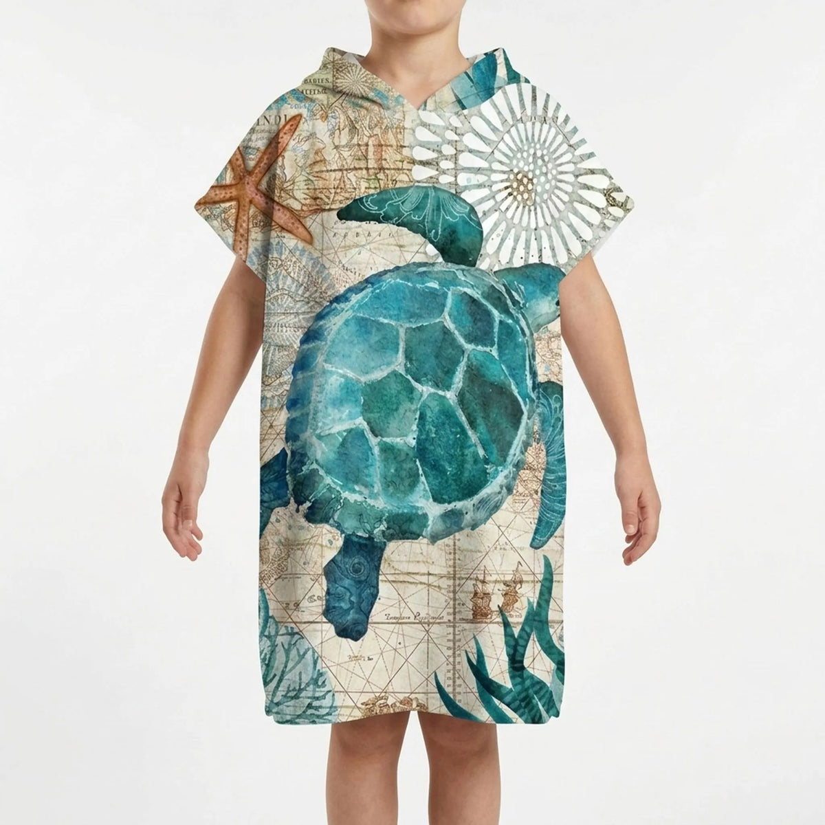 Hooded Beach Poncho