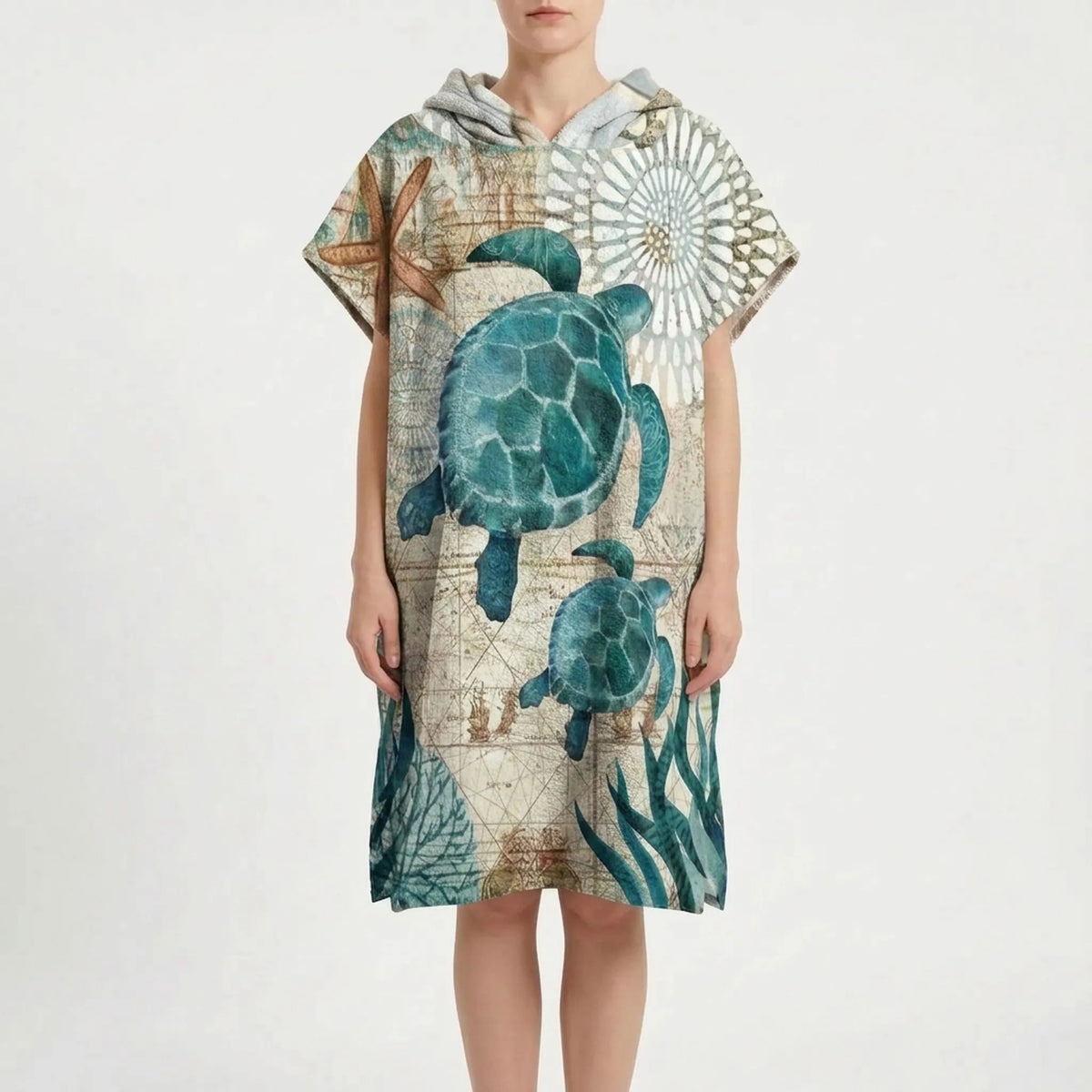 Hooded Beach Poncho