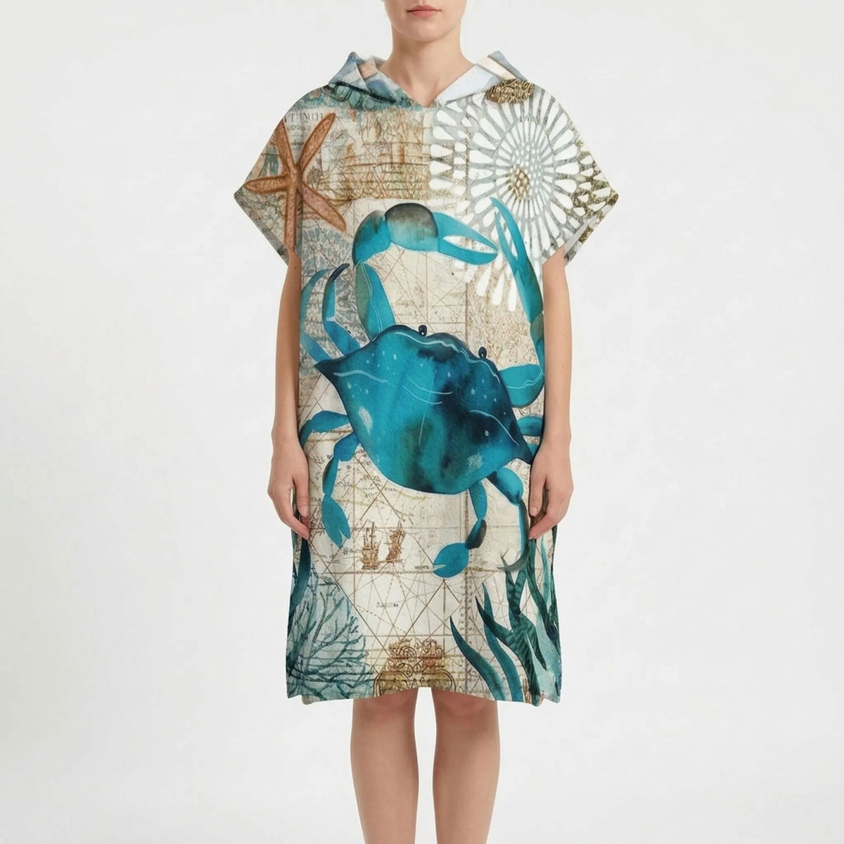 Hooded Beach Poncho