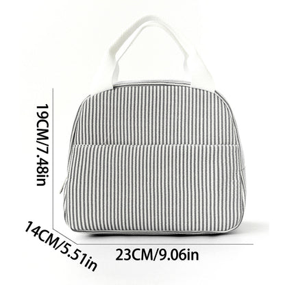Insulated Lunch Bag with Durable Zip