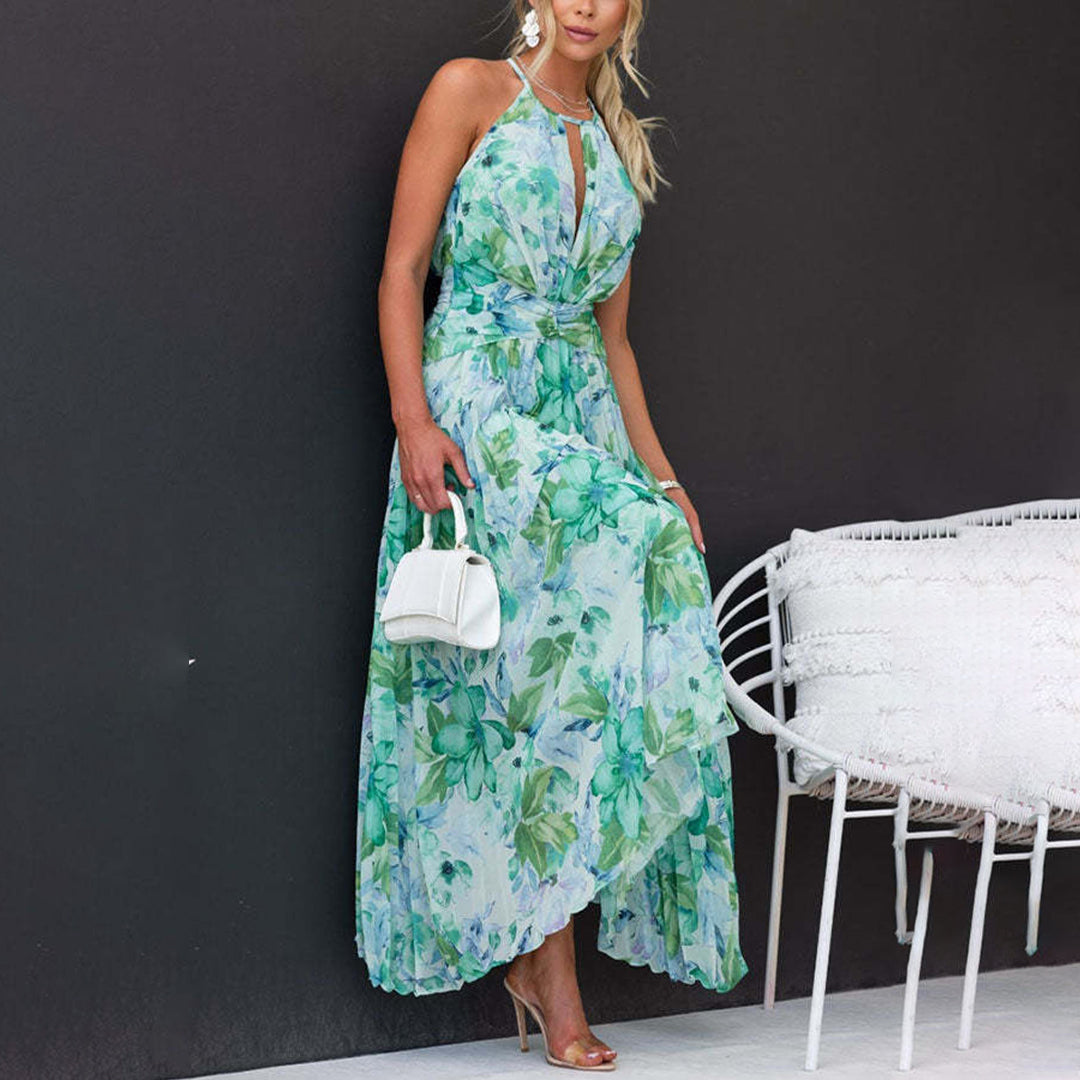 Isabella | Women's Sleeveless A-Line Midi Dress