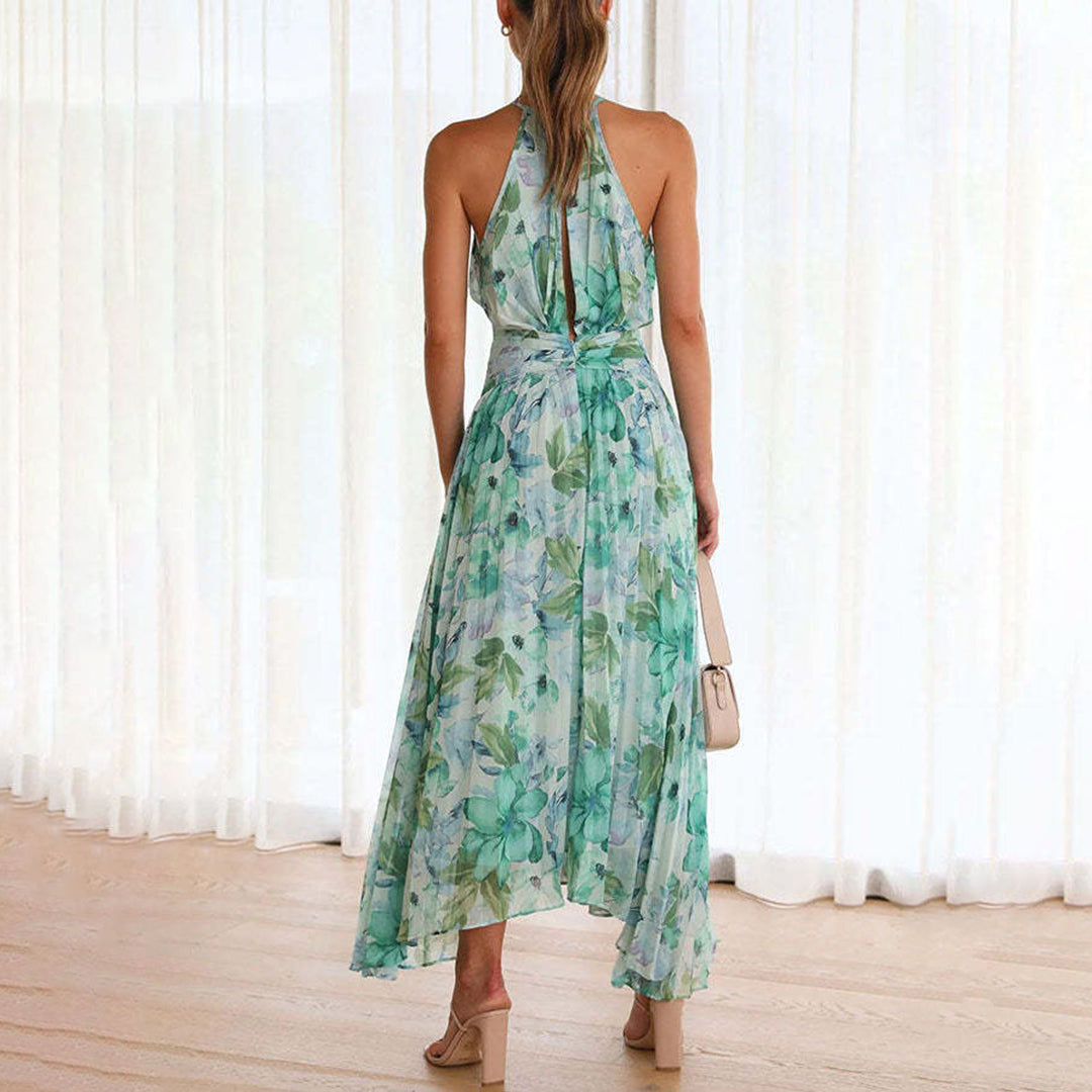 Isabella | Women's Sleeveless A-Line Midi Dress