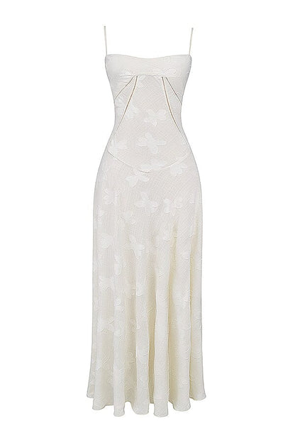 Ivy | Women's Floral Spaghetti Strap Maxi Dress