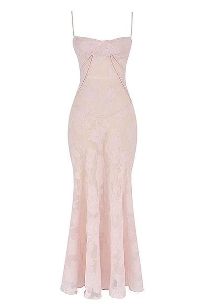 Ivy | Women's Floral Spaghetti Strap Maxi Dress