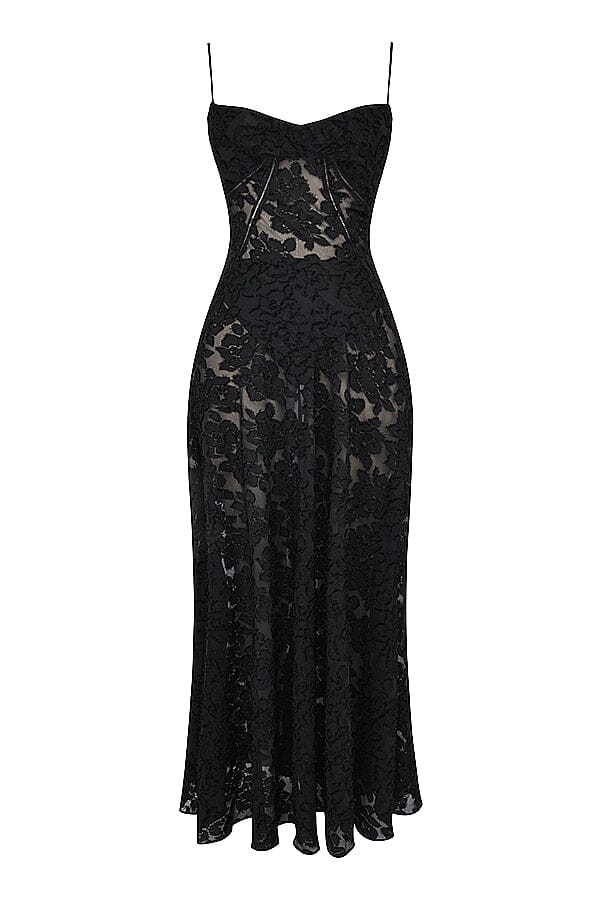 Ivy | Women's Floral Spaghetti Strap Maxi Dress