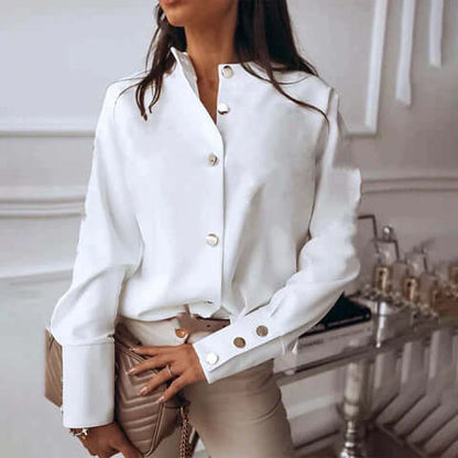 Jade | Women's Long Sleeve Button Down Blouse
