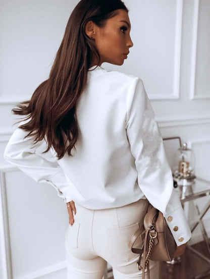 Jade | Women's Long Sleeve Button Down Blouse