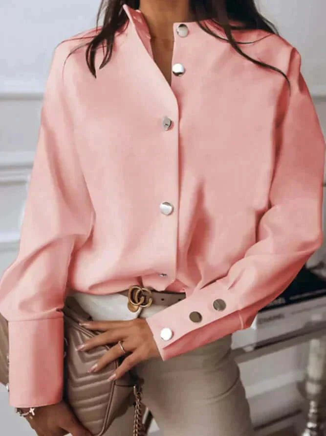 Jade | Women's Long Sleeve Button Down Blouse
