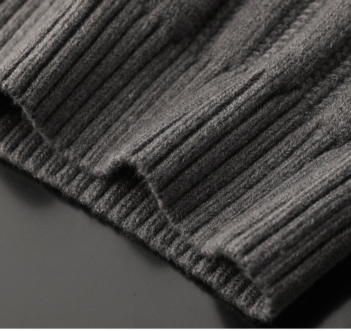 Jake | Men's Collared Ribbed Sweater