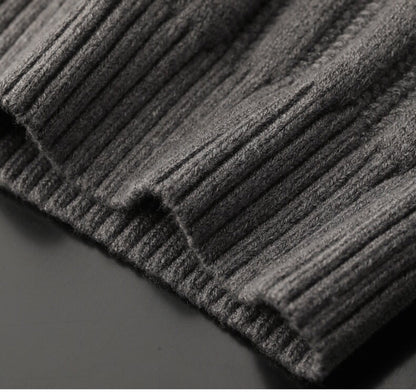 Jake | Men's Collared Ribbed Sweater