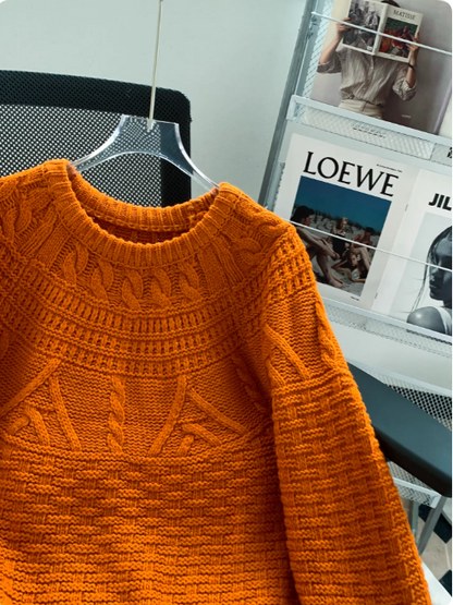 Jane | Women's Crewneck Knit Sweater