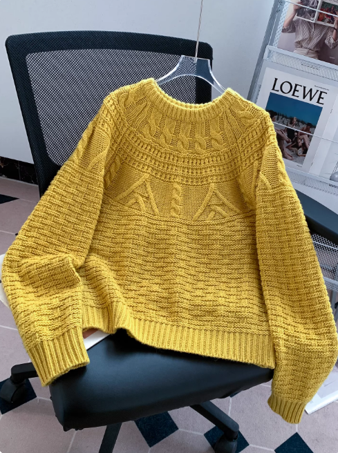 Jane | Women's Crewneck Knit Sweater