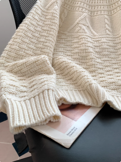 Jane | Women's Crewneck Knit Sweater