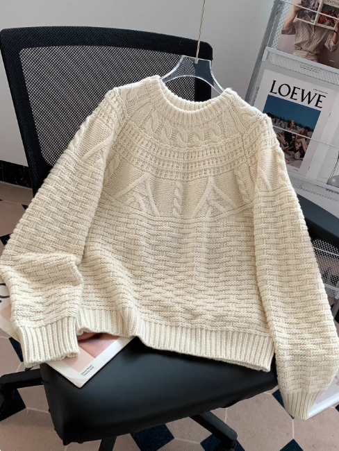 Jane | Women's Crewneck Knit Sweater
