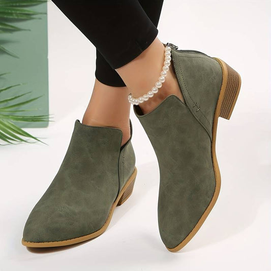 Janet | Women's Pointed Toe Ankle Boots