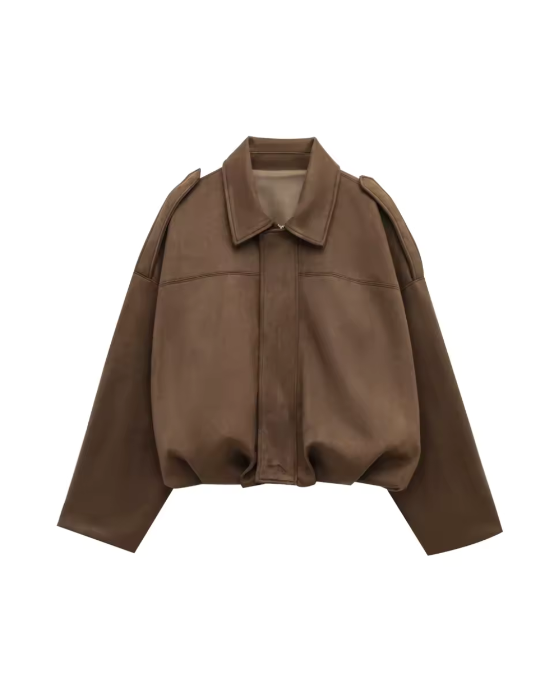 Janine | Women's Cropped Oversized Jacket