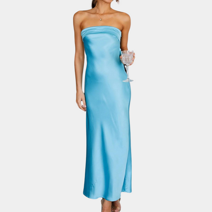 Janine | Women's Strapless Maxi Dress