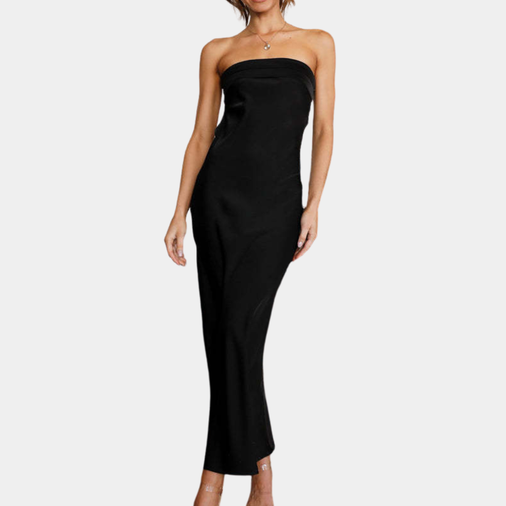 Janine | Women's Strapless Maxi Dress