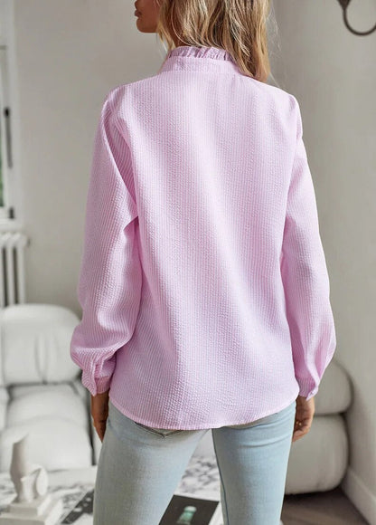 Jasmine | Women's Ruffle Long Sleeve Blouse