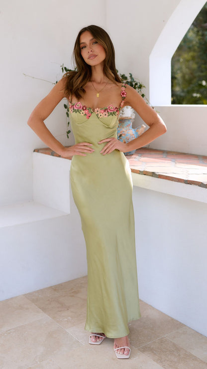 Jayla | Women's V-Neck Sleeveless Maxi Dress